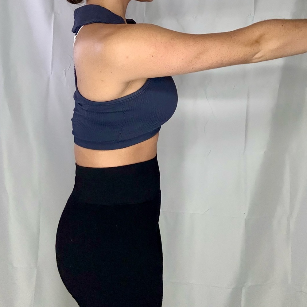 Garage Blue Racerback Top - Picture 2 of 8